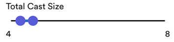 Total Cast Size Slider